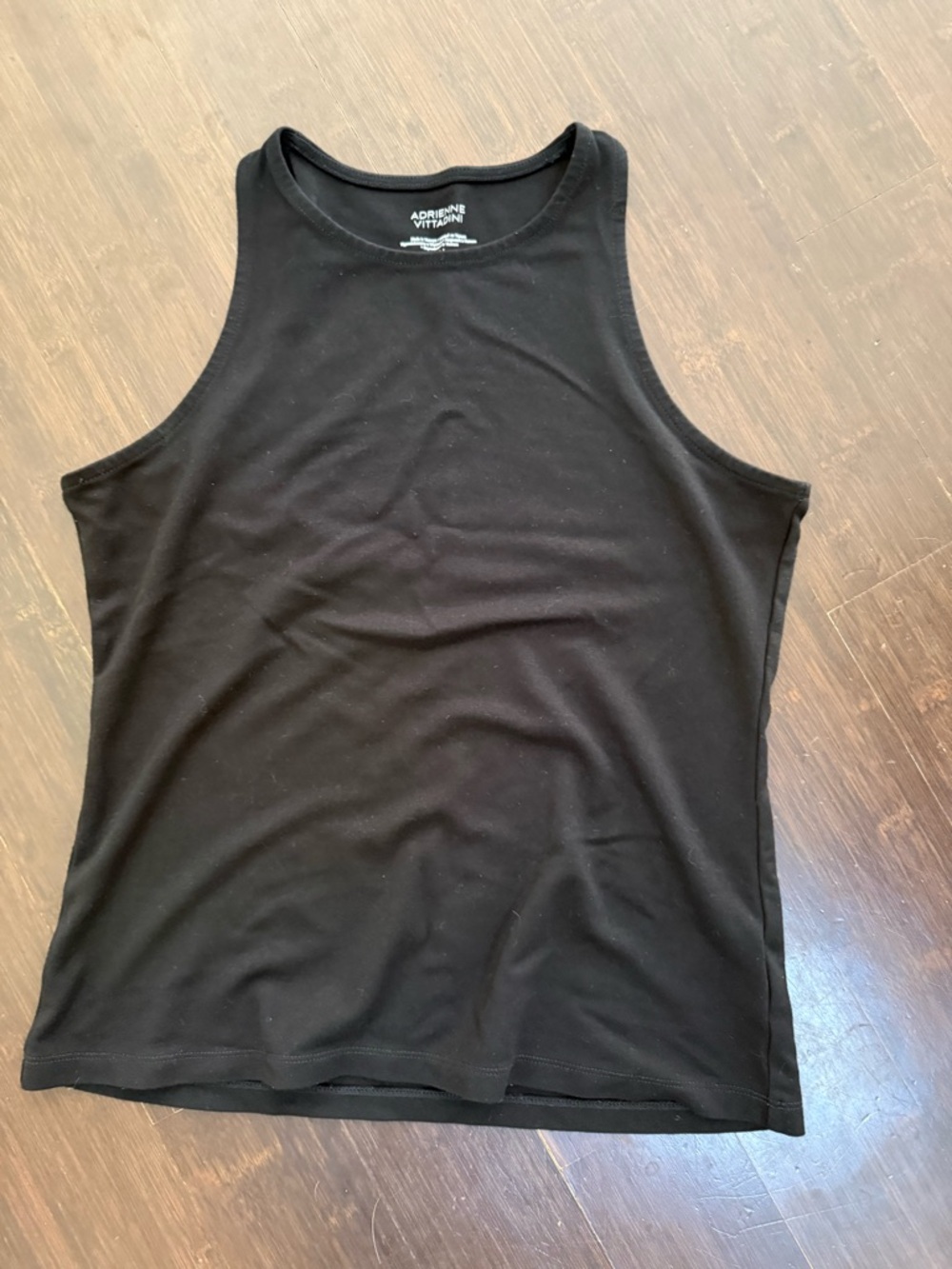 Adrienne Vittadini Men's Black Muscle Tank